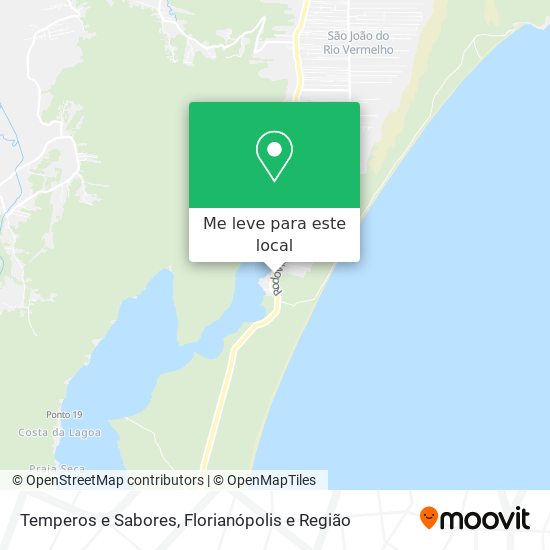 Temperos e Sabores mapa