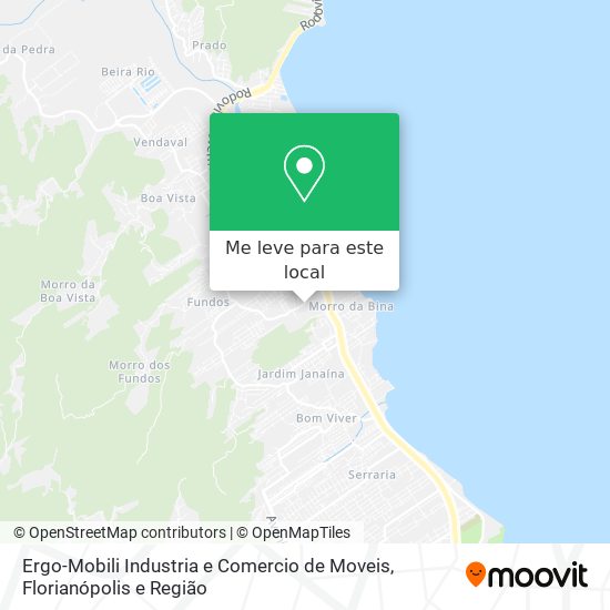Ergo-Mobili Industria e Comercio de Moveis mapa