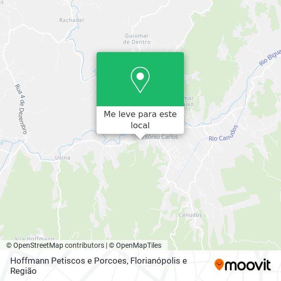 Hoffmann Petiscos e Porcoes mapa