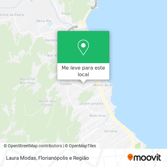 Laura Modas mapa