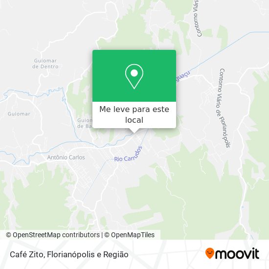 Café Zito mapa