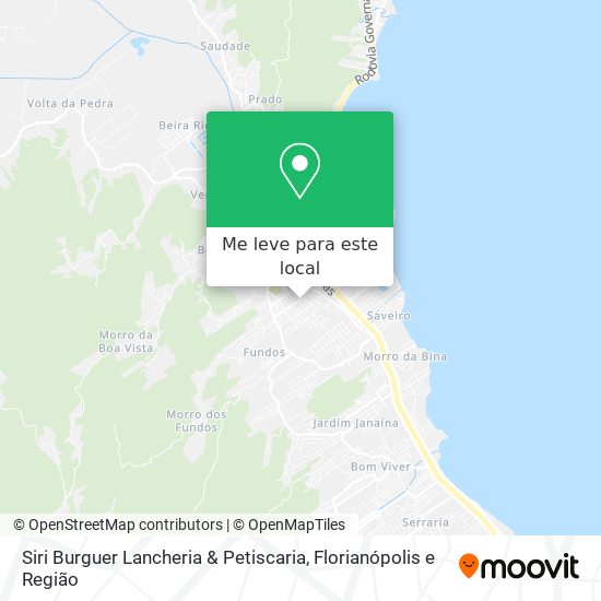 Siri Burguer Lancheria & Petiscaria mapa