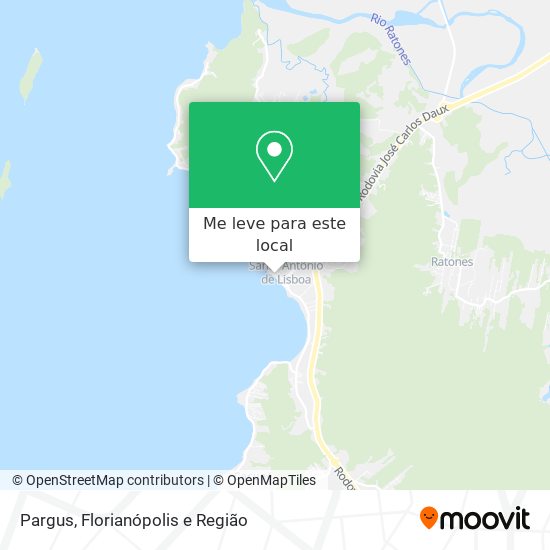 Pargus mapa