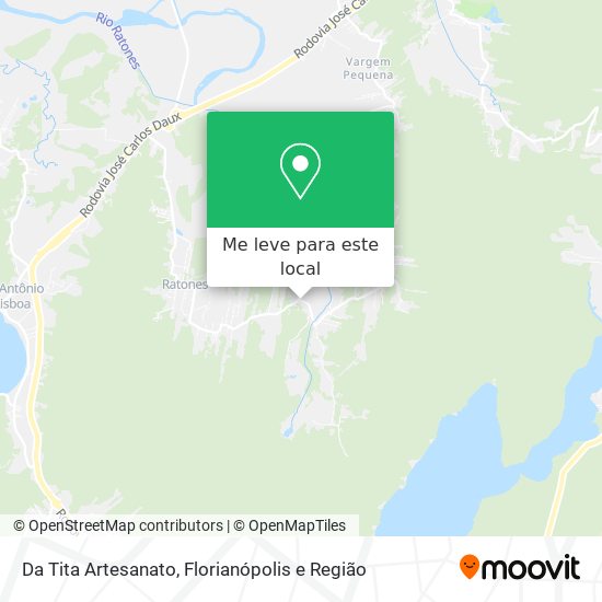 Da Tita Artesanato mapa