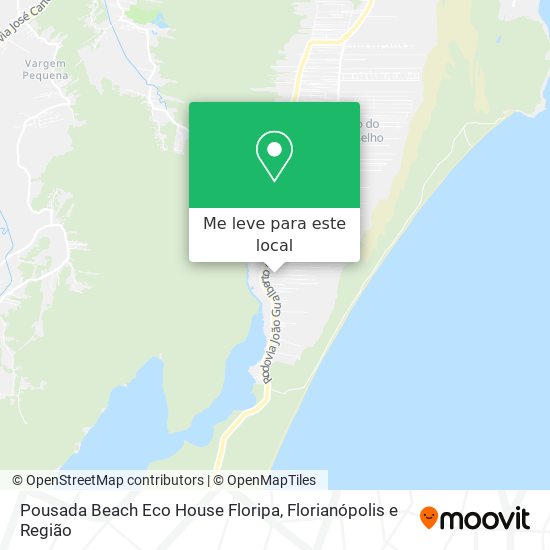 Pousada Beach Eco House Floripa mapa