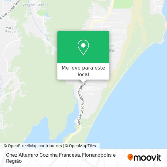 Chez Altamiro Cozinha Francesa mapa