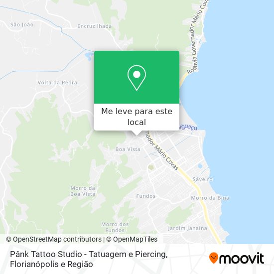 Pânk Tattoo Studio - Tatuagem e Piercing mapa