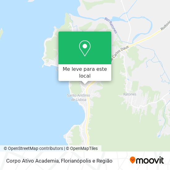 Corpo Ativo Academia mapa