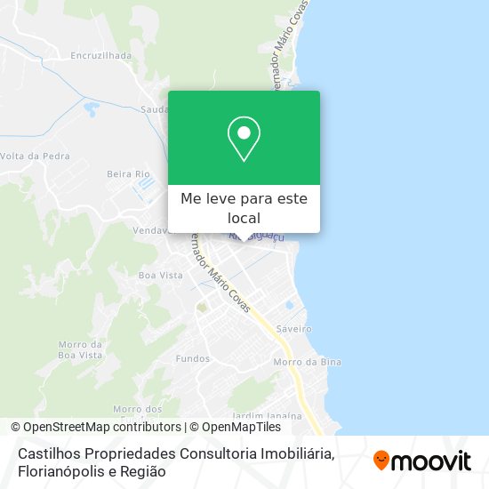Castilhos Propriedades Consultoria Imobiliária mapa