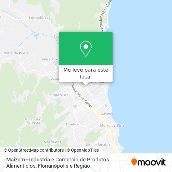 Maizum - Industria e Comercio de Produtos Alimenticios mapa