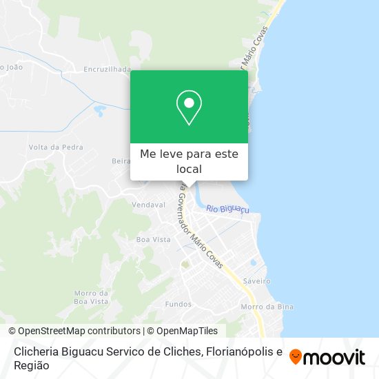 Clicheria Biguacu Servico de Cliches mapa