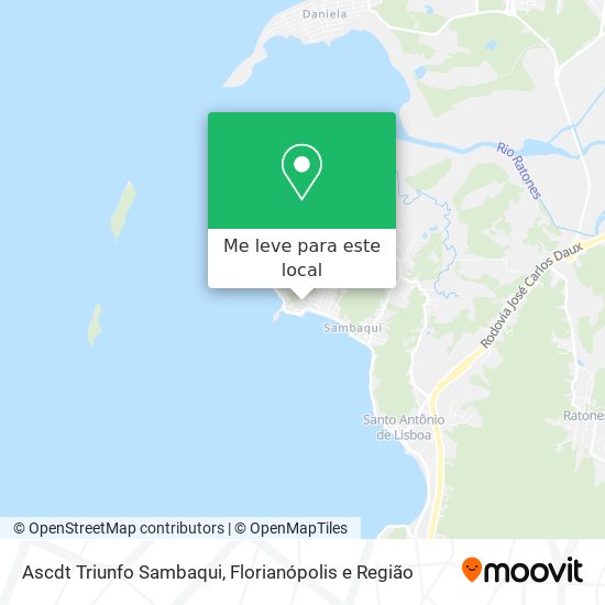 Ascdt Triunfo Sambaqui mapa