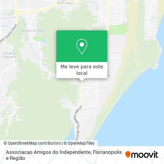 Associacao Amigos do Independente mapa