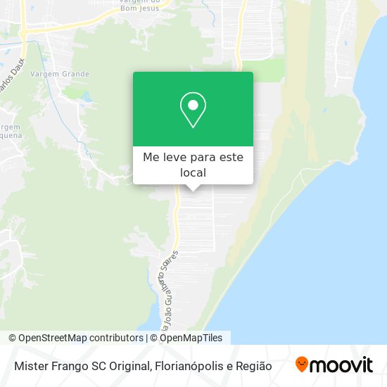 Mister Frango SC Original mapa