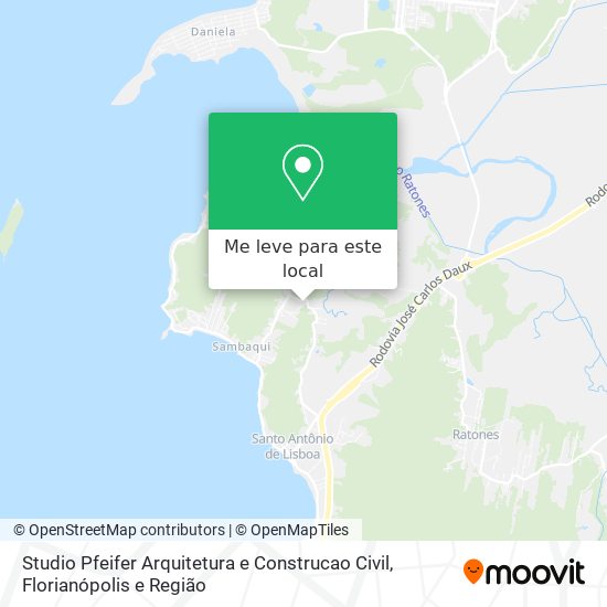 Studio Pfeifer Arquitetura e Construcao Civil mapa
