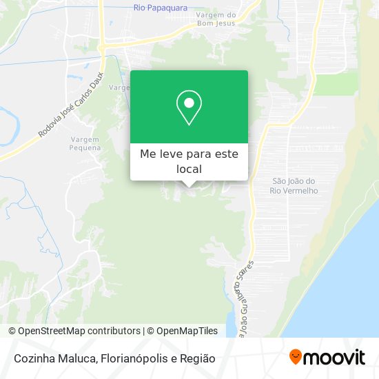 Cozinha Maluca mapa
