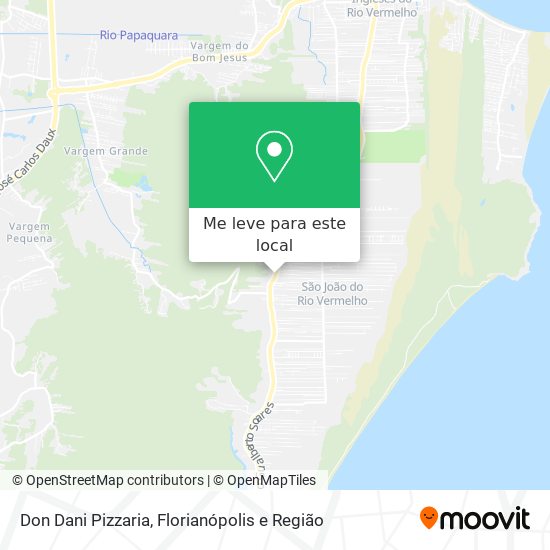 Don Dani Pizzaria mapa