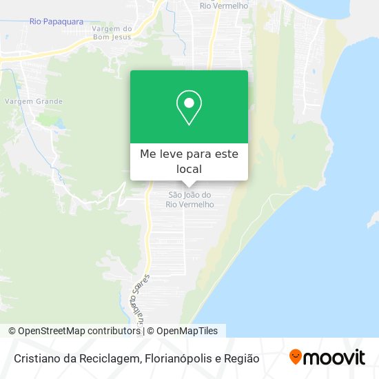 Cristiano da Reciclagem mapa