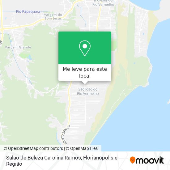 Salao de Beleza Carolina Ramos mapa