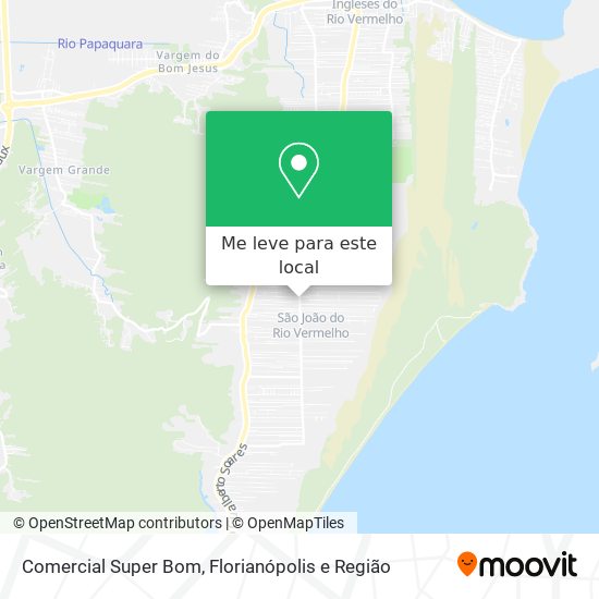 Comercial Super Bom mapa