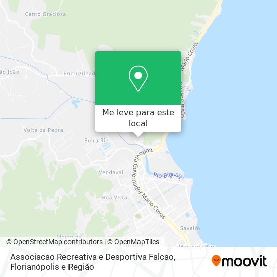Associacao Recreativa e Desportiva Falcao mapa