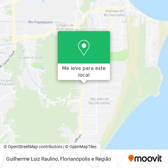 Guilherme Luiz Raulino mapa