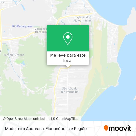 Madeireira Acoreana mapa