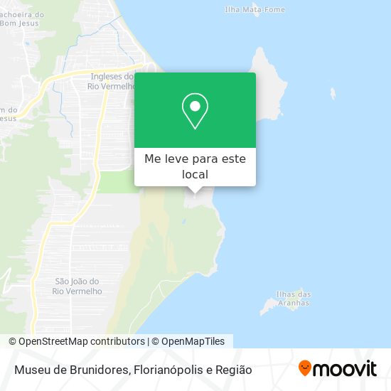 Museu de Brunidores mapa
