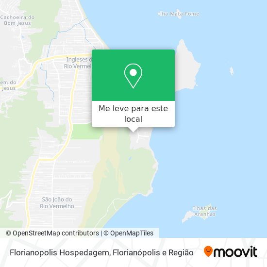 Florianopolis Hospedagem mapa