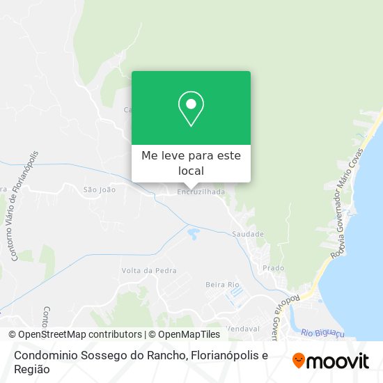 Condominio Sossego do Rancho mapa