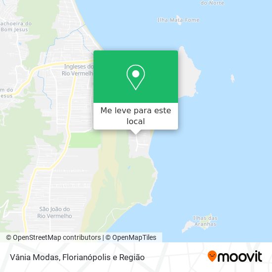 Vânia Modas mapa