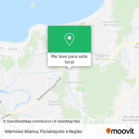 Marmitex Alianca mapa