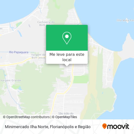 Minimercado Ilha Norte mapa