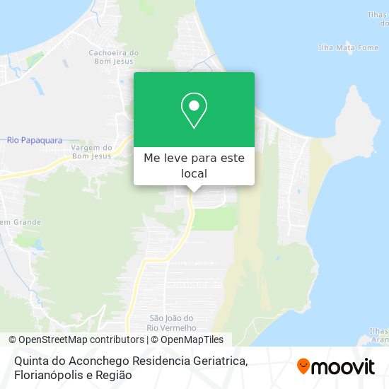 Quinta do Aconchego Residencia Geriatrica mapa