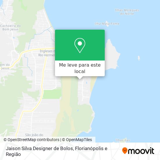 Jaison Silva Designer de Bolos mapa