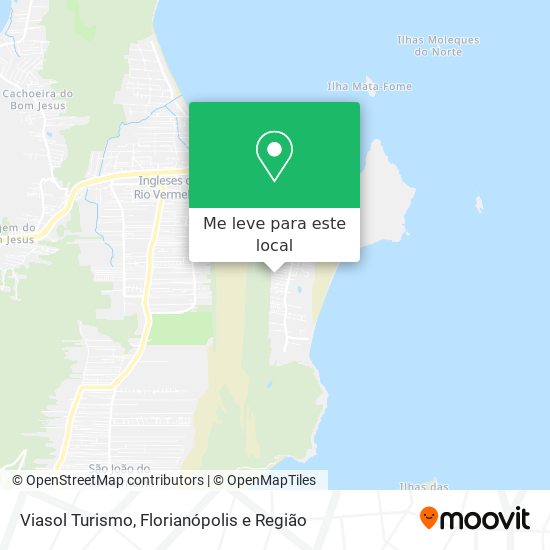 Viasol Turismo mapa