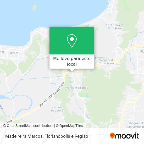 Madeireira Marcos mapa
