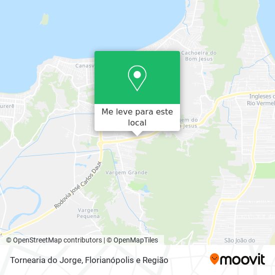 Tornearia do Jorge mapa