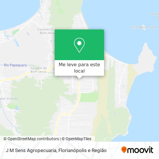 J M Sens Agropecuaria mapa