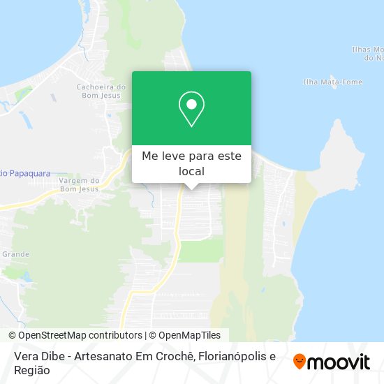 Vera Dibe - Artesanato Em Crochê mapa
