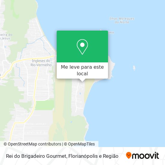 Rei do Brigadeiro Gourmet mapa