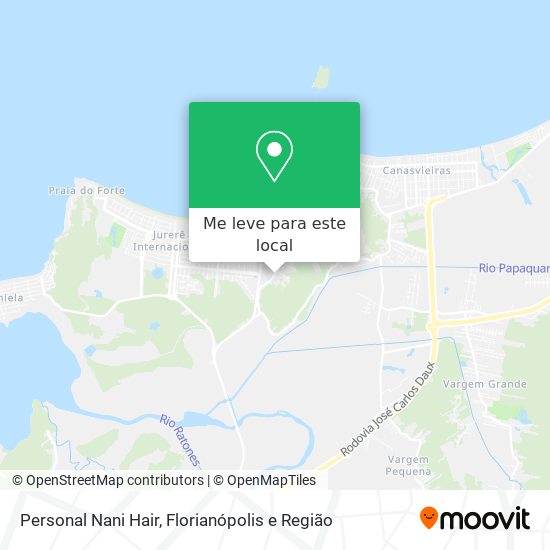Personal Nani Hair mapa