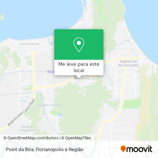 Point da Bira mapa