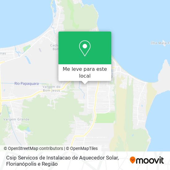 Csip Servicos de Instalacao de Aquecedor Solar mapa