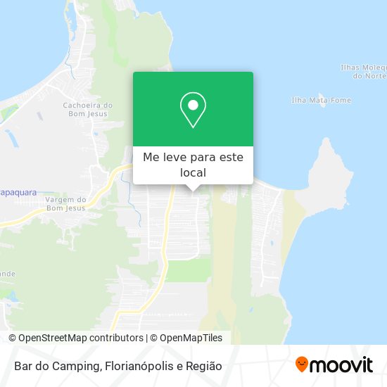 Bar do Camping mapa