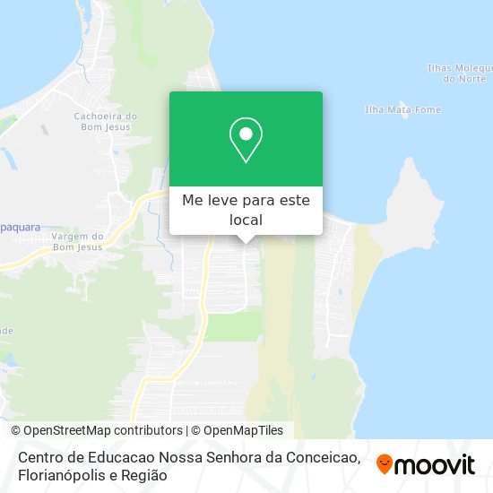 Centro de Educacao Nossa Senhora da Conceicao mapa