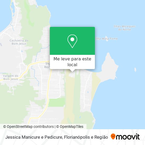 Jessica Manicure e Pedicure mapa