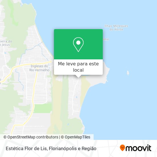 Estética Flor de Lis mapa