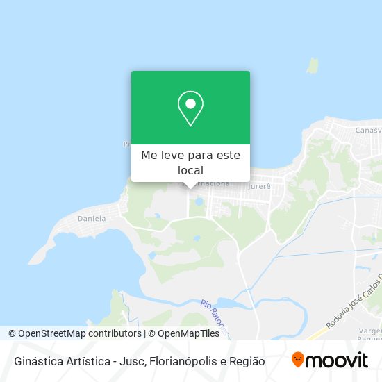 Ginástica Artística - Jusc mapa