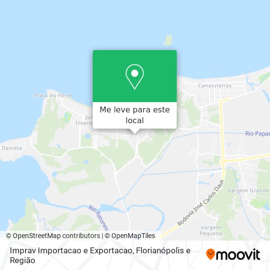 Imprav Importacao e Exportacao mapa